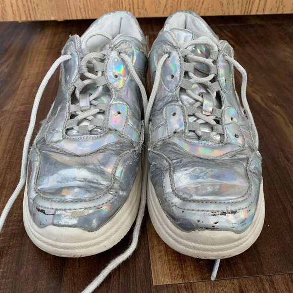 Holographic Chunky Sneakers - Picture 1 of 12
